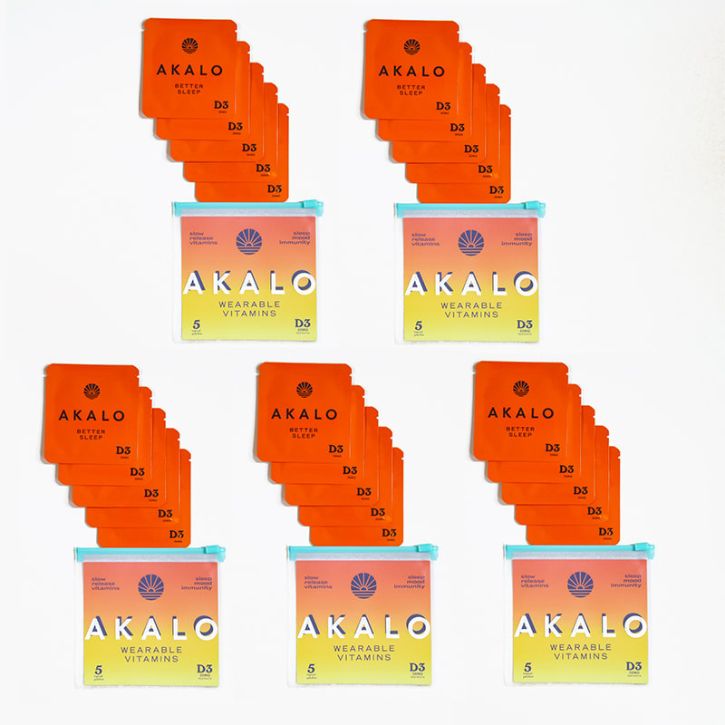 AKALO Vitamin D3 Immune Health Patches - 25 Pack