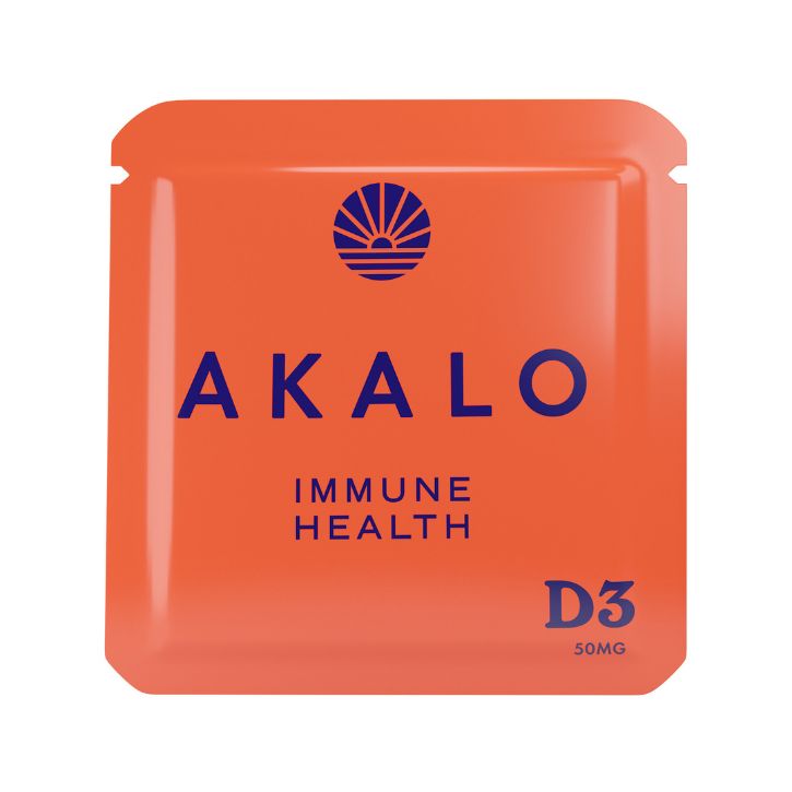 AKALO Vitamin D3 Immune Health Patches - Front of Patch