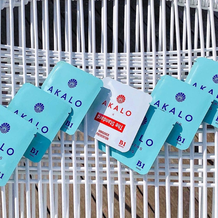 The Standard Hotel Hangover Prevention Patch from AKALO Special Edition Packaging.