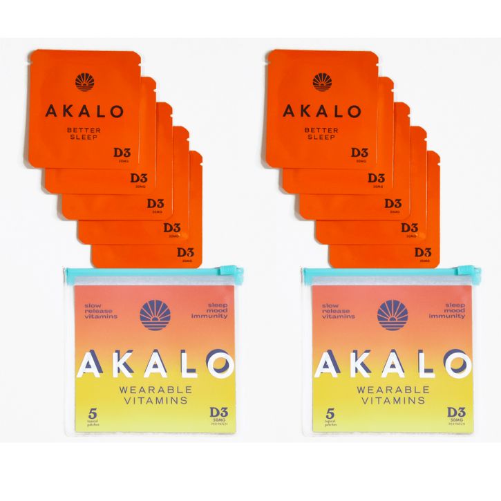 AKALO Vitamin D3 Immune Health Patches - 10 Pack