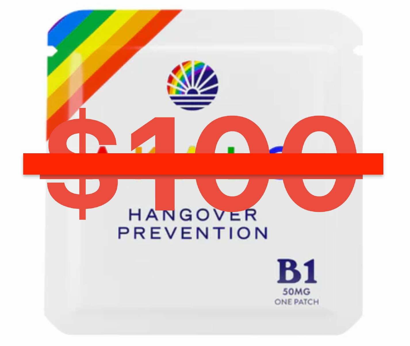 Vitamin B1 Hangover Patches | Be Proud Edition