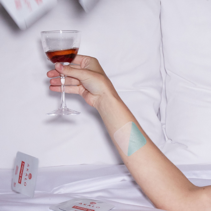 The Standard Hotel Hangover Prevention Patch from AKALO. Raise a glass!